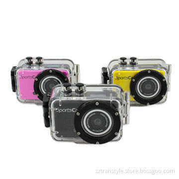 Professional Waterproof Sports Camera with 5-hour Video Record